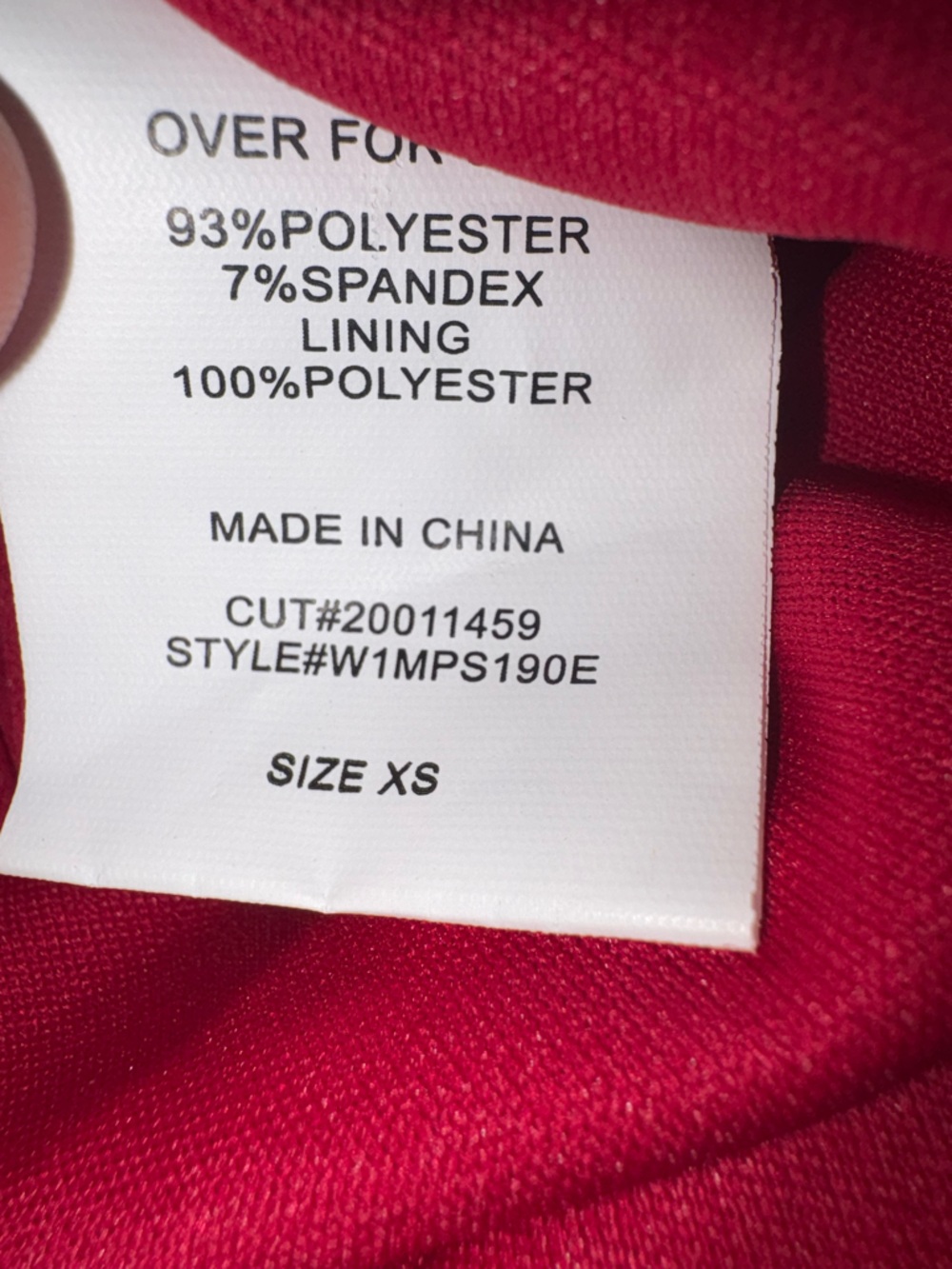 Windsor Fitted Mini Dress in Vibrant Raspberry - Picture 4 of 4